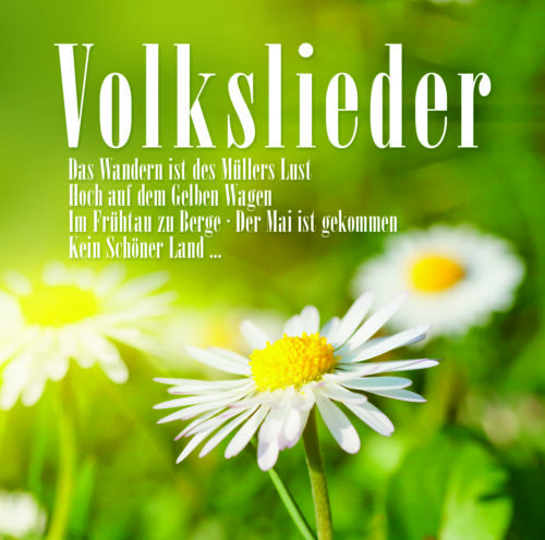 Volkslieder mit - cd,